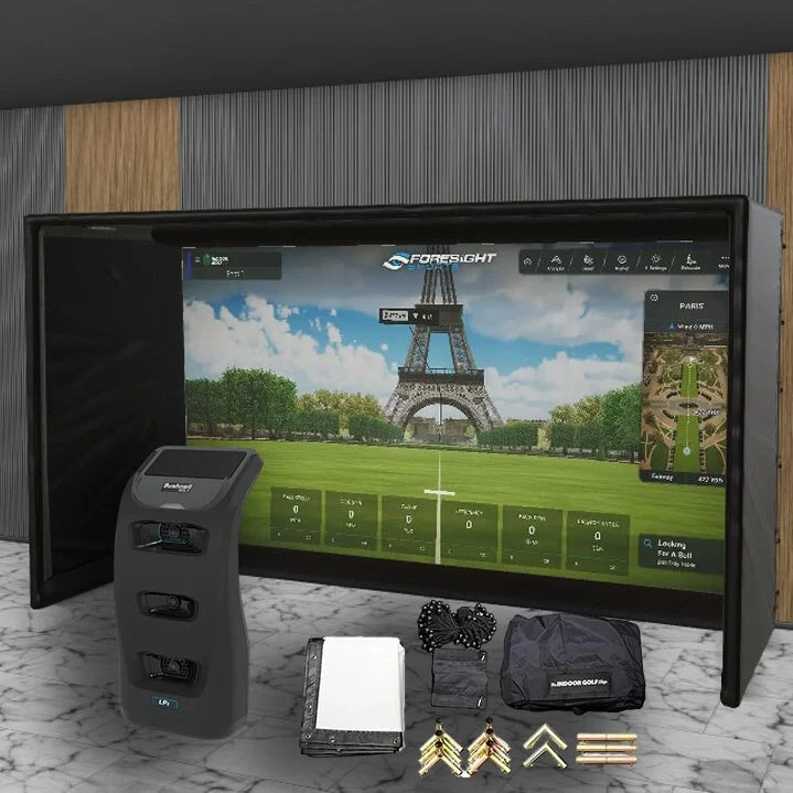 Bushnell Launch Pro i SIG DIY Golf Simulator Studio Package