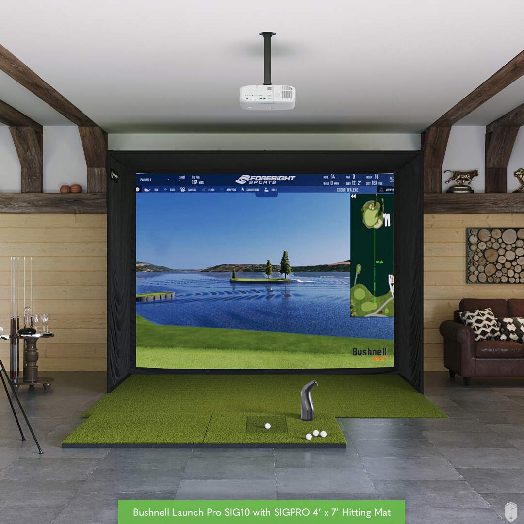 Bushnell Launch Pro SIG10 Golf Simulator Package - Image 4