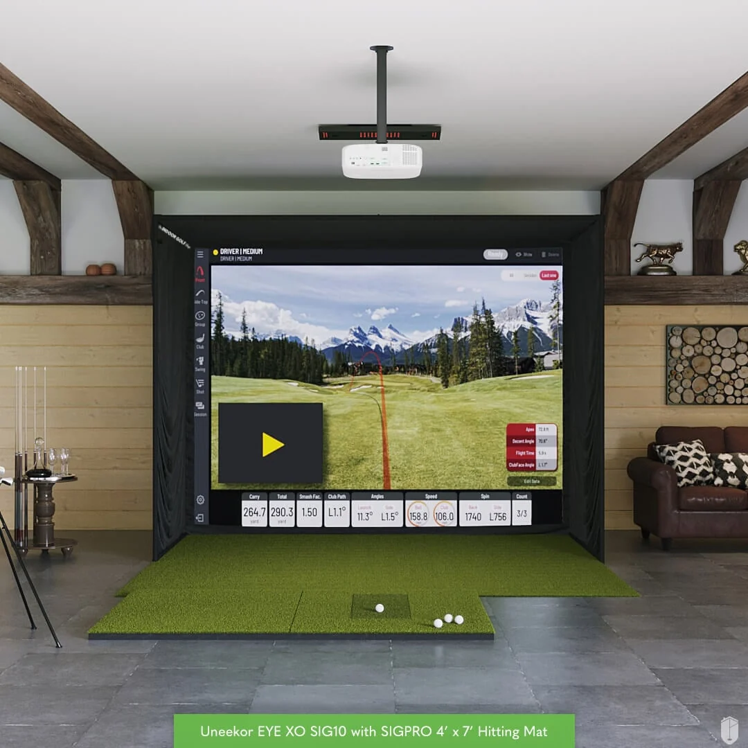 Uneekor EYE XO SIG10 Golf Simulator Package - Image 5