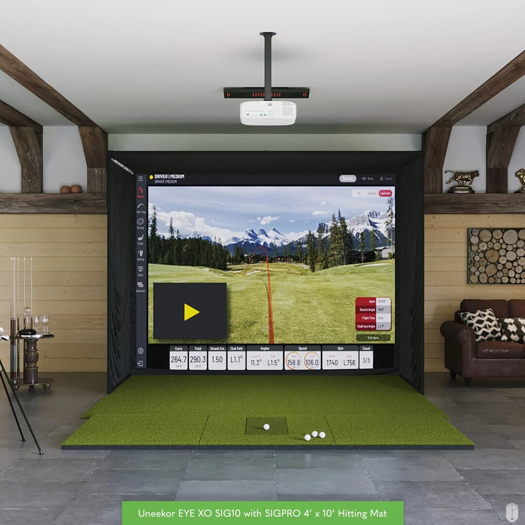 Uneekor EYE XO SIG10 Golf Simulator Package - Image 6