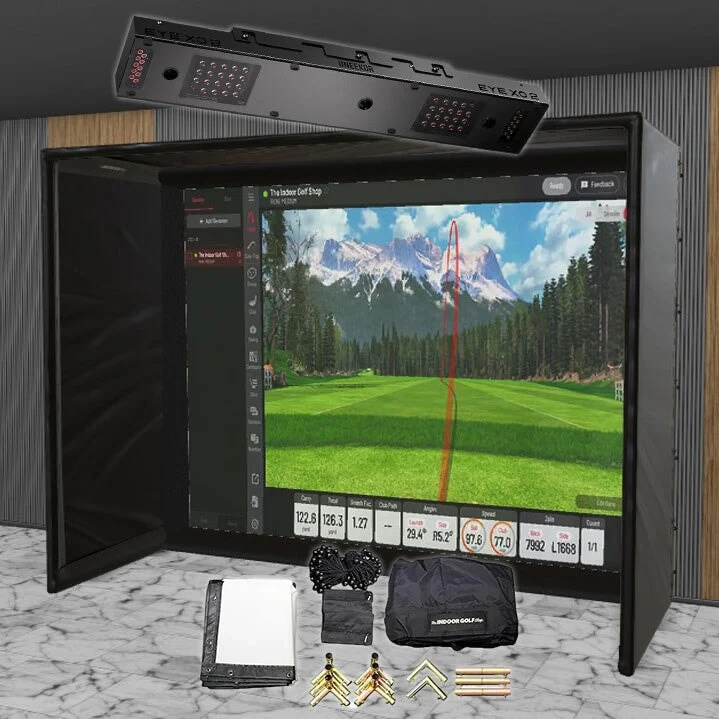 Uneekor EYE XO2 SIG DIY Golf Simulator Studio Package - Image 6
