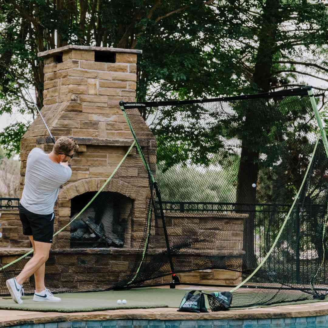 Uneekor EYE MINI Golf Net Practice Bundle - Image 16